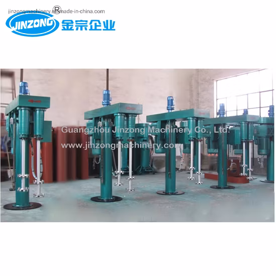 Double Shaft Latex Paint Dispersing Machine