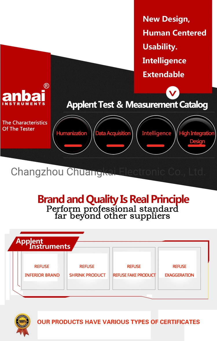 Anbai At5210 Multi-Channel Battery Resistance Tester Lithium Battery Test Equipment