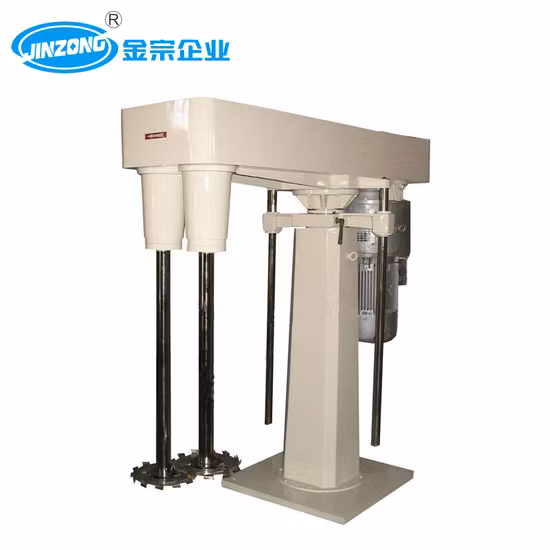 Double Shaft Latex Paint Dispersing Machine